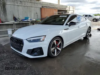 2023 Audi A5 Sportback S line Prestige with VIN WAUEACF50PA054827, listed as a Copart auction lot 43357334 with 20,741 mi miles. Bid and sale history available at carsss.com. Image 1.
