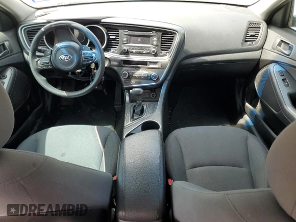 2015 Kia Optima LX with VIN 5XXGM4A77FG497139, listed as a Copart auction lot 49471235 with 163,492 mi miles and Salvage Title. Bid and sale history available at DreamBid. Image 8.
