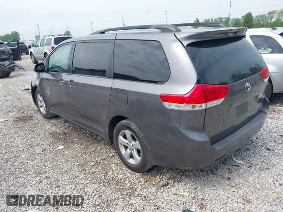 2013 Toyota Sienna LE AAS with VIN 5TDKK3DC0DS301315, listed as a IAAI auction lot 42215454 with 328,507 mi miles and . Bid and sale history available at DreamBid. Image 3.