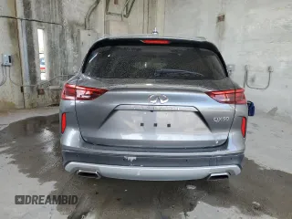 2020 Infiniti QX50 LUXE with VIN 3PCAJ5M16LF115015, listed as a Copart auction lot 48292063 with 35,224 mi miles. Bid and sale history available at carsss.com. Image 6.
