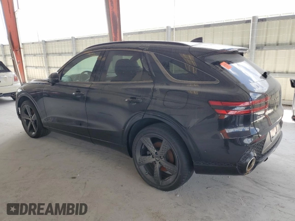 2022 Genesis GV70 2.5T with VIN KMUMADTB5NU034130, listed as a Copart auction lot 55062135 with Not Provided miles and Salvage Title. Bid and sale history available at DreamBid. Image 2.