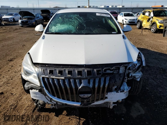 2015 Buick Regal Premium I with VIN 2G4GN5EX4F9140095, listed as a Copart auction lot 46294715 with 225,647 mi miles and Salvage title. Bid and sale history available at DreamBid. Image 5.