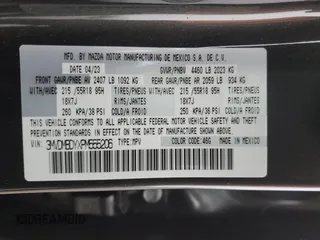 2023 Mazda CX-30 Premium with VIN 3MVDMBDYXPM555206, listed as a Copart auction lot 88027515 with 8,532 mi miles and Salvage title. Bid and sale history available at DreamBid. Image 13.