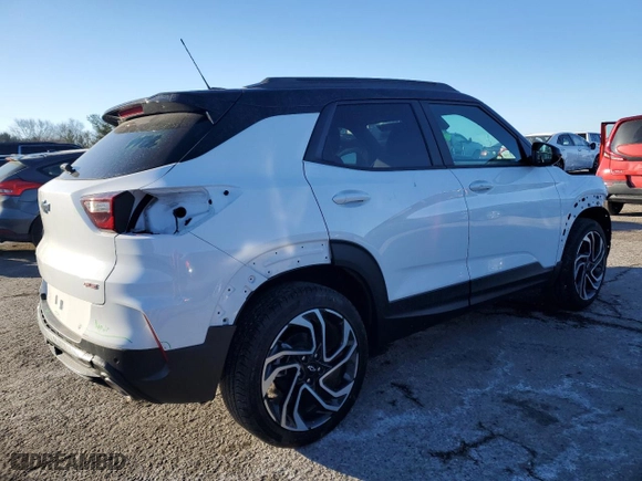 2024 Chevrolet TrailBlazer RS with VIN KL79MTSL4RB092135, listed as a Copart auction lot 41972075 with 5,506 mi miles and Salvage Title. Bid and sale history available at carsss.com. Image 3.