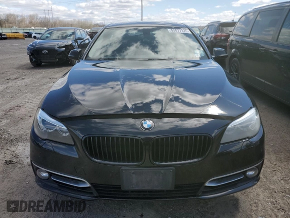 2014 BMW 5 Series 528i xDrive with VIN WBA5A7C59ED614738, listed as a Copart auction lot 53877125 with 151,190 mi miles and Salvage Title. Bid and sale history available at DreamBid. Image 5.