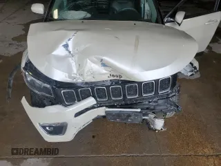 2018 Jeep Compass Limited with VIN 3C4NJDCB5JT373014, listed as a Copart auction lot 57285935 with 85,195 mi miles and Salvage title. Bid and sale history available at DreamBid. Image 12.