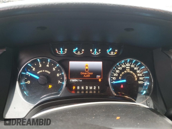 2013 Ford F-150 XL with VIN 1FTFX1EF1DFC10960, listed as a Copart auction lot 53266205 with 179,654 mi miles and Clean Title. Bid and sale history available at carsss.com. Image 9.