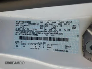 2023 Ford Ranger XL with VIN 1FTER1EH6PLE05482, listed as a Copart auction lot 49605045 with 24,422 mi miles and Salvage title. Bid and sale history available at DreamBid. Image 12.