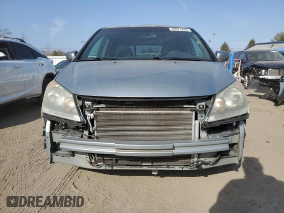 2010 Honda Odyssey EX-L with VIN 5FNRL3H69AB108144, listed as a Copart auction lot 54225615 with 56,609 mi miles and Salvage Title. Bid and sale history available at carsss.com. Image 5.
