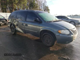 2006 Chrysler Town & Country LWB LX with VIN 1A4GP44RX6B755593, listed as a Copart auction lot 86865424 with 180,325 mi miles and Salvage Title. Bid and sale history available at carsss.com. Image 4.