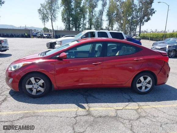 2013 Hyundai Elantra GLS PZEV with VIN 5NPDH4AE9DH342521, listed as a IAAI auction lot 41968386 with 192,220 mi miles. Bid and sale history available at carsss.com. Image 14.