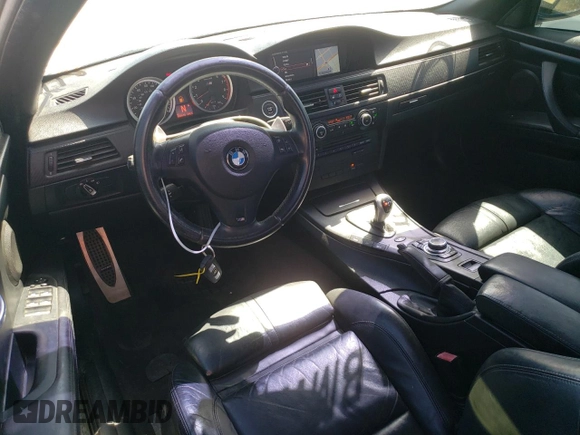2011 BMW M3 with VIN WBSDX9C52BE584196, listed as a Copart auction lot 69002214 with 93,419 mi miles and Salvage Title. Bid and sale history available at carsss.com. Image 8.