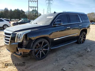 2019 Cadillac Escalade z VIN 1GYS3AKJ1KR357188, wystawiony jako Copart lot #43174415 z przebiegiem 109 536 mil mil oraz Szkoda całkowita • Salvage title. Historia ofert i sprzedaży dostępna na DreamBid. Obrazek 1.