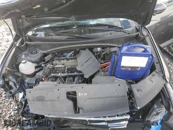 2022 Hyundai Tucson SEL with VIN 5NMJCCAE2NH118999, listed as a Copart auction lot 47620705 with 34,237 mi miles and Salvage Title. Bid and sale history available at DreamBid. Image 12.