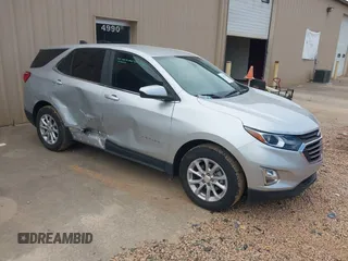 2021 Chevrolet Equinox LT with VIN 3GNAXKEV5MS115084, listed as a IAAI auction lot 42238378 with 60,701 mi miles and . Bid and sale history available at DreamBid. Image 1.