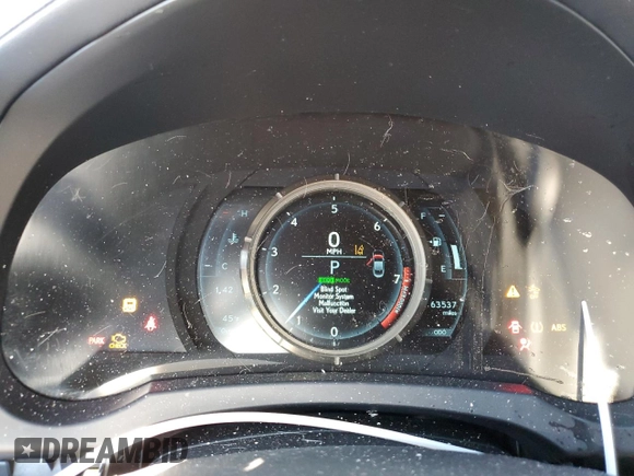 2018 Lexus RC 300 with VIN JTHS85BC8J5004516, listed as a Copart auction lot 44033395 with 63,537 mi miles and Salvage title. Bid and sale history available at DreamBid. Image 9.