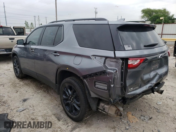 2019 Chevrolet Traverse RS with VIN 1GNERJKX2KJ123962, listed as a Copart auction lot 51050783 with 81,615 mi miles. Bid and sale history available at carsss.com. Image 2.
