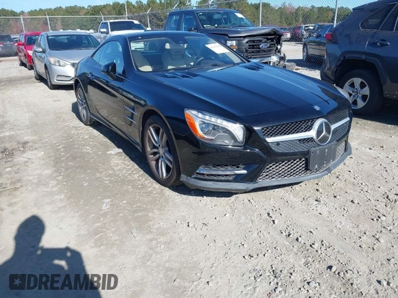 2013 Mercedes-Benz SL 550 with VIN WDDJK7DA2DF011343, listed as a IAAI auction lot 41102104 with 74,613 mi miles and . Bid and sale history available at DreamBid. Image 1.