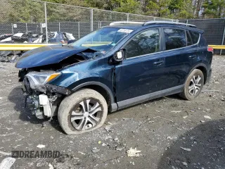 2017 Toyota RAV4 LE with VIN JTMBFREV0HJ109029, listed as a Copart auction lot 48758755 with 104,982 mi miles and Salvage Title. Bid and sale history available at carsss.com. Image 1.
