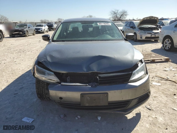 2014 Volkswagen Jetta Sedan S with VIN 3VW2K7AJ1EM317046, listed as a Copart auction lot 89118265 with 101,969 mi miles and Salvage Title. Bid and sale history available at carsss.com. Image 5.