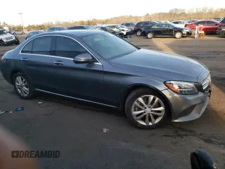2019 Mercedes-Benz C 300 with VIN WDDWF8EB4KR483269, listed as a Copart auction lot 43979555 with Not Provided miles and Clean Title. Bid and sale history available at carsss.com. Image 4.