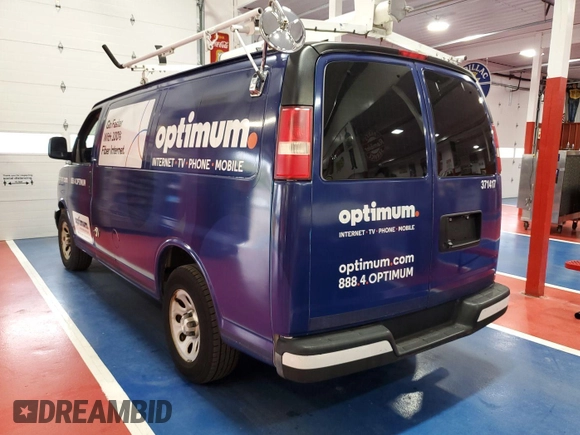 2013 Chevrolet Express Cargo z VIN 1GCSGAFX2D1138833, wystawiony jako IAAI lot #42521021 z przebiegiem 103 313 mil mil oraz . Historia ofert i sprzedaży dostępna na DreamBid. Obrazek 23.