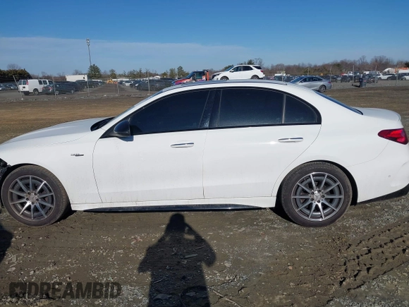 2023 Mercedes-Benz C 43 AMG with VIN W1KAF8HB0PR098112, listed as a IAAI auction lot 41512059 with 22,178 mi miles and . Bid and sale history available at DreamBid. Image 14.