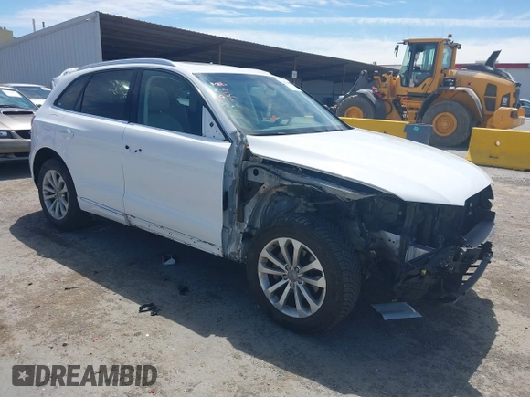 2016 Audi Q5 Premium Plus with VIN WA1L2AFP5GA129934, listed as a IAAI auction lot 42625281 with 93,521 mi miles and . Bid and sale history available at DreamBid. Image 1.