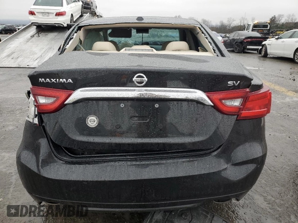 2018 Nissan Maxima SL with VIN 1N4AA6AP0JC405751, listed as a Copart auction lot 65366244 with Not provided miles and Salvage title. Bid and sale history available at DreamBid. Image 6.