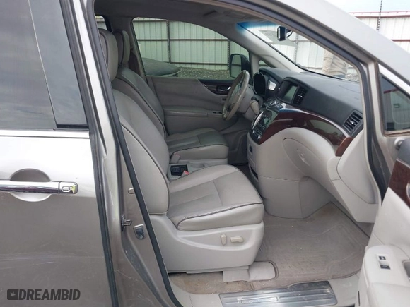 2012 Nissan Quest SL with VIN JN8AE2KP5C9045466, listed as a IAAI auction lot 41740388 with 157,223 mi miles. Bid and sale history available at carsss.com. Image 5.