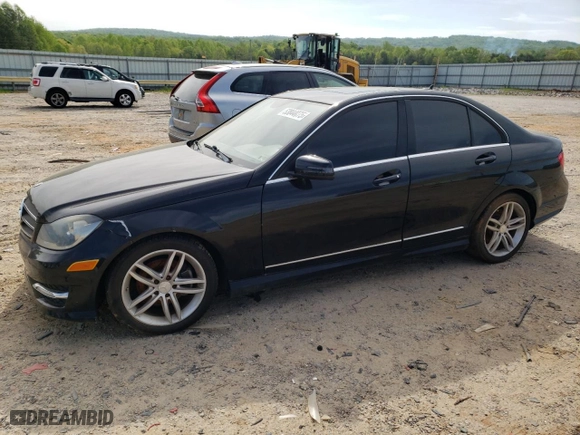 2012 Mercedes-Benz C-Class C 250 Sport with VIN WDDGF4HB0CR213126, listed as a Copart auction lot 53844075 with 109,584 mi miles and Clean Title. Bid and sale history available at carsss.com. Image 1.