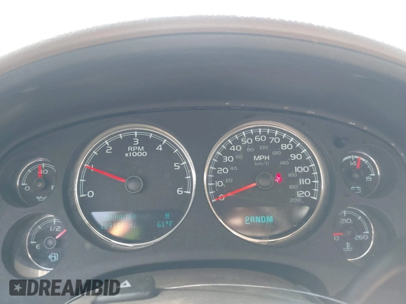 2013 Chevrolet Tahoe LTZ with VIN 1GNSKCE08DR161606, listed as a IAAI auction lot 41984912 with 189,181 mi miles and . Bid and sale history available at DreamBid. Image 7.