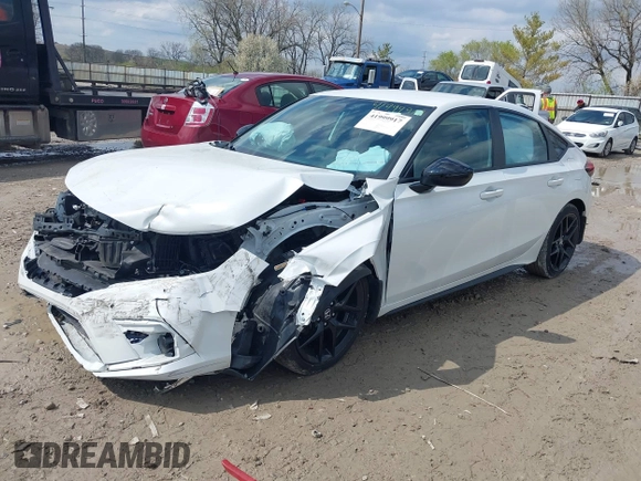 2023 Honda Civic Sport with VIN 19XFL2H80PE010813, listed as a IAAI auction lot 41999917 with 20,734 mi miles and . Bid and sale history available at DreamBid. Image 17.
