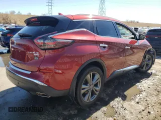2020 Nissan Murano Platinum with VIN 5N1AZ2DS7LN156847, listed as a Copart auction lot 47846415 with Not provided miles and Salvage title. Bid and sale history available at DreamBid. Image 3.