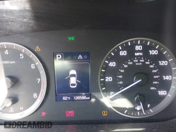 2016 Hyundai Sonata Sport with VIN 5NPE34AF0GH431703, listed as a IAAI auction lot 41930465 with 126,586 mi miles and . Bid and sale history available at DreamBid. Image 15.