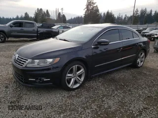2013 Volkswagen CC R-Line with VIN WVWBP7AN1DE569486, listed as a Copart auction lot 43229075 with 87,184 mi miles and Salvage Title. Bid and sale history available at carsss.com. Image 1.