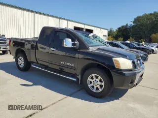 2006 Nissan Titan SE with VIN 1N6BA06B66N517410, listed as a Copart auction lot 75875144 with 347,333 mi miles and Salvage Title. Bid and sale history available at DreamBid. Image 4.