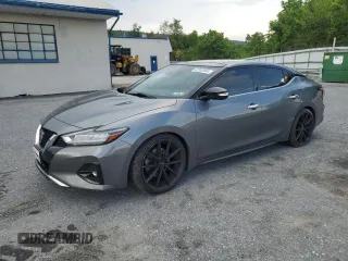 2019 Nissan Maxima Platinum with VIN 1N4AA6AV8KC369629, listed as a Copart auction lot 62282585 with 81,730 mi miles and Salvage title. Bid and sale history available at DreamBid. Image 1.