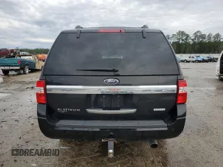 2016 Ford Expedition EL Platinum with VIN 1FMJK1MT9GEF11630, listed as a Copart auction lot 44840515 with 142,413 mi miles and Clean Title. Bid and sale history available at carsss.com. Image 6.