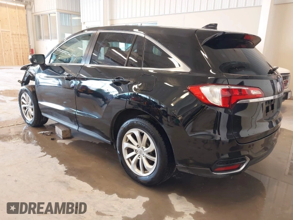 2017 Acura RDX with VIN 5J8TB4H36HL020102, listed as a IAAI auction lot 41463764 with 55,172 mi miles. Bid and sale history available at carsss.com. Image 3.