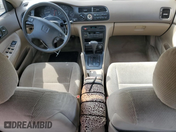 1997 Honda Accord LX with VIN 1HGCD5630VA006092, listed as a Copart auction lot 43310225 with 129,048 mi miles and Salvage Title. Bid and sale history available at carsss.com. Image 8.
