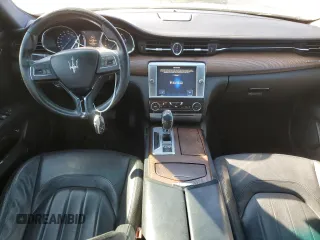 2014 Maserati Quattroporte S Q4 z VIN ZAM56RRA3E1123518, wystawiony jako Copart lot #49866795 z przebiegiem 89 889 mil mil oraz Szkody całkowita. Historia ofert i sprzedaży dostępna na DreamBid. Obrazek 8.