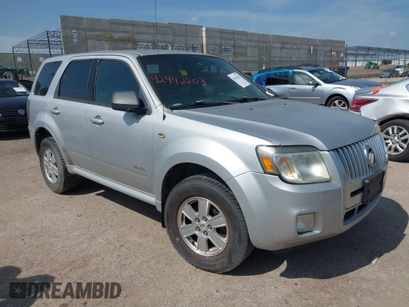 2008 Mercury Mariner with VIN 4M2CU81Z28KJ05193, listed as a IAAI auction lot 42442203 with 159,897 mi miles and . Bid and sale history available at DreamBid. Image 1.