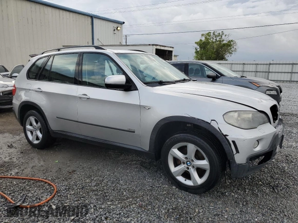 2007 BMW X5 3.0si with VIN 4USFE43567LY77542, listed as a Copart auction lot 48221585 with 166,414 mi miles and Salvage Title. Bid and sale history available at carsss.com. Image 4.