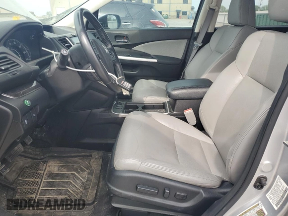 2015 Honda CR-V EX-L with VIN 2HKRM3H71FH517432, listed as a Copart auction lot 52511905 with 69,845 mi miles and Salvage Title. Bid and sale history available at DreamBid. Image 7.