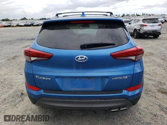 2016 Hyundai Tucson Limited z VIN KM8J33A27GU199995, wystawiony jako Copart lot #54695345 z przebiegiem 151 000 mil mil oraz Szkody całkowita. Historia ofert i sprzedaży dostępna na DreamBid. Obrazek 6.