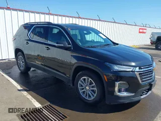 2022 Chevrolet Traverse LT Leather with VIN 1GNEVHKW7NJ136660, listed as a IAAI auction lot 42033795 with 65,955 mi miles. Bid and sale history available at carsss.com. Image 1.