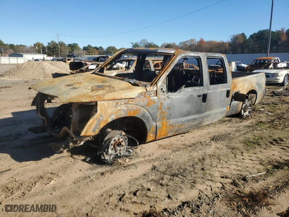2015 Ford Super Duty F-250 SRW Lariat with VIN 1FT7W2BTXFEB68773, listed as a Copart auction lot 83899584 with 0 mi miles and Non Repairable. Bid and sale history available at carsss.com. Image 1.