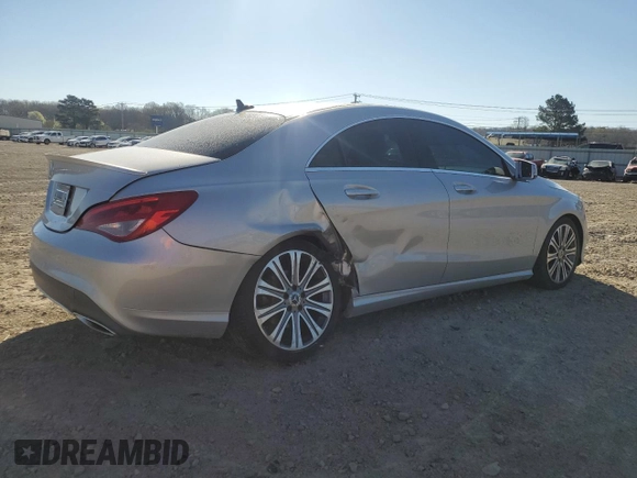 2018 Mercedes-Benz CLA 250 with VIN WDDSJ4EB4JN637720, listed as a Copart auction lot 49349565 with 87,859 mi miles and Salvage title. Bid and sale history available at DreamBid. Image 3.