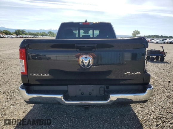 2022 Ram 1500 Big Horn с VIN 1C6RRFBG9NN453285, выставлен на аукционе Copart как лот 58723345 с пробегом Не указан миль и Списание • Salvage title. История ставок и продаж доступна на DreamBid. Изображение 6.